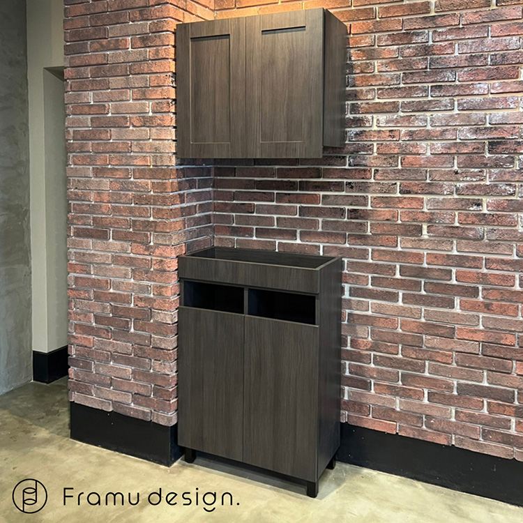 Framudesign　シャンプーキャビネット　上下セット