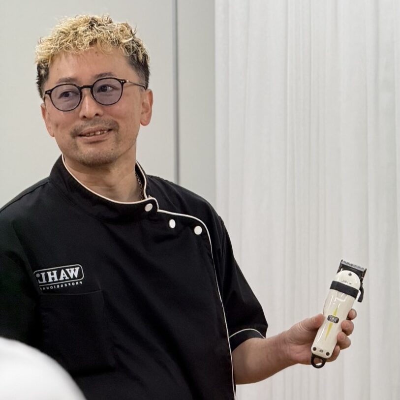 BARBERSHOP N'S HAIR 中田将一さんの顔写真