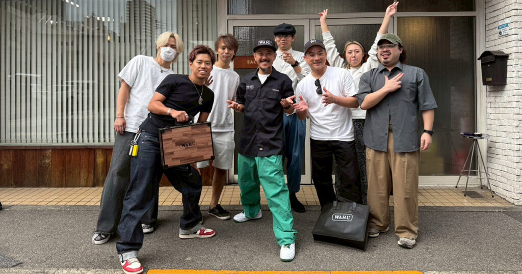 WAHL フェードカットセミナー 集合写真