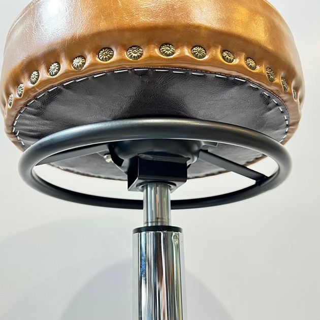 Framu design　フラムデザイン　スツール　カット椅子　アンティークツートン　座面下の画像