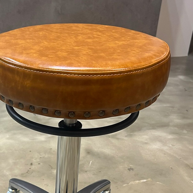 Framu design　フラムデザイン　スツール　カット椅子　キャメル　座面の画像