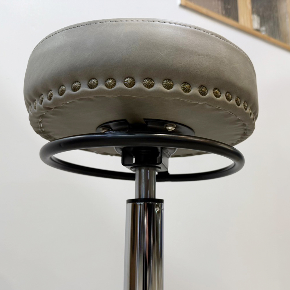 Framu design　フラムデザイン　スツール　カット椅子　グレー　座面下の画像