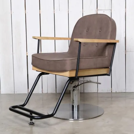 Framu design フラムデザイン スタイリングチェア クレル ブラウンアッシュの画像